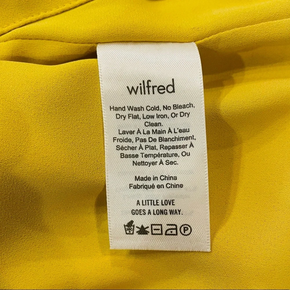 EUC Wilfred size 0 dress, it has adjustable straps, pockets and it is li… - Picture 4 of 10